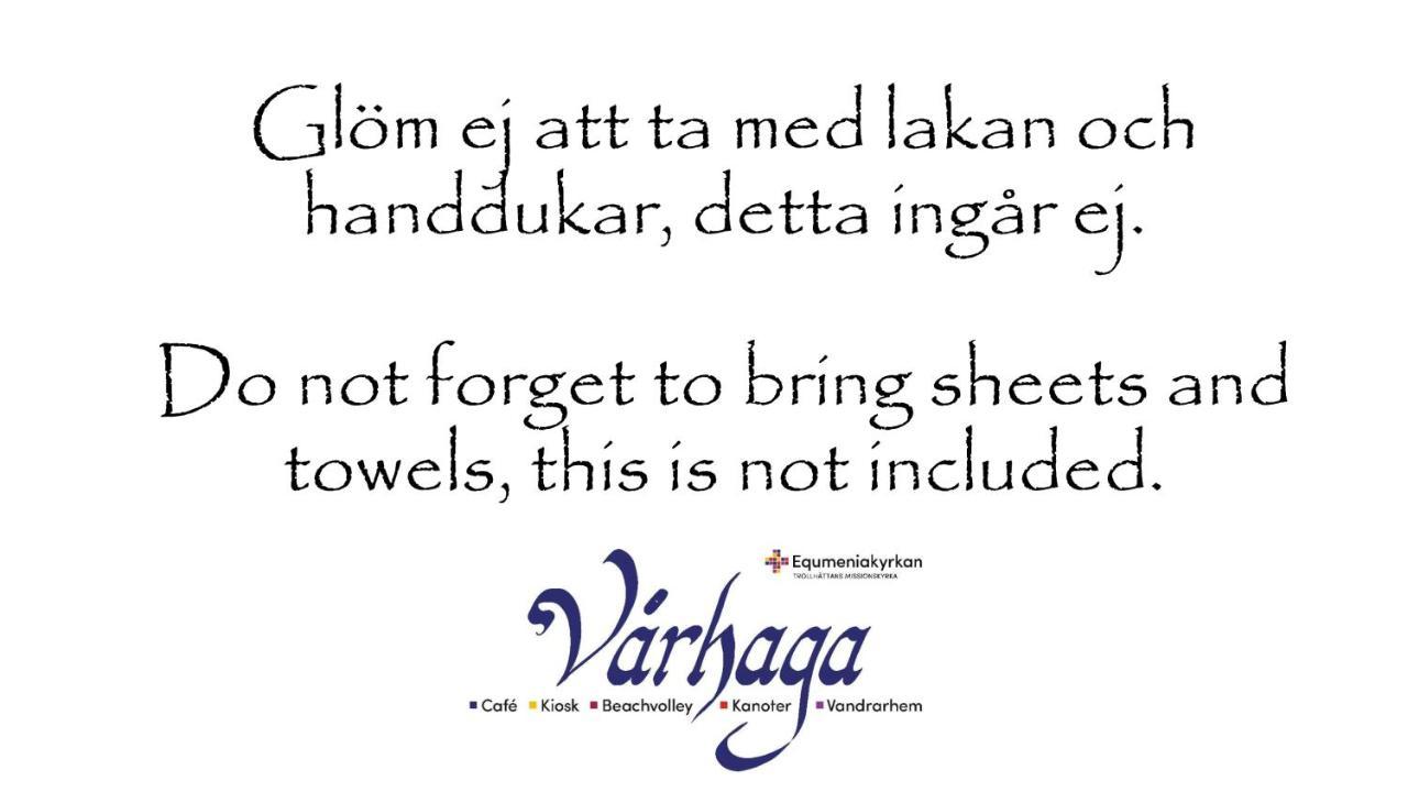 Varhaga Vandrarhem Sjuntorp Ngoại thất bức ảnh